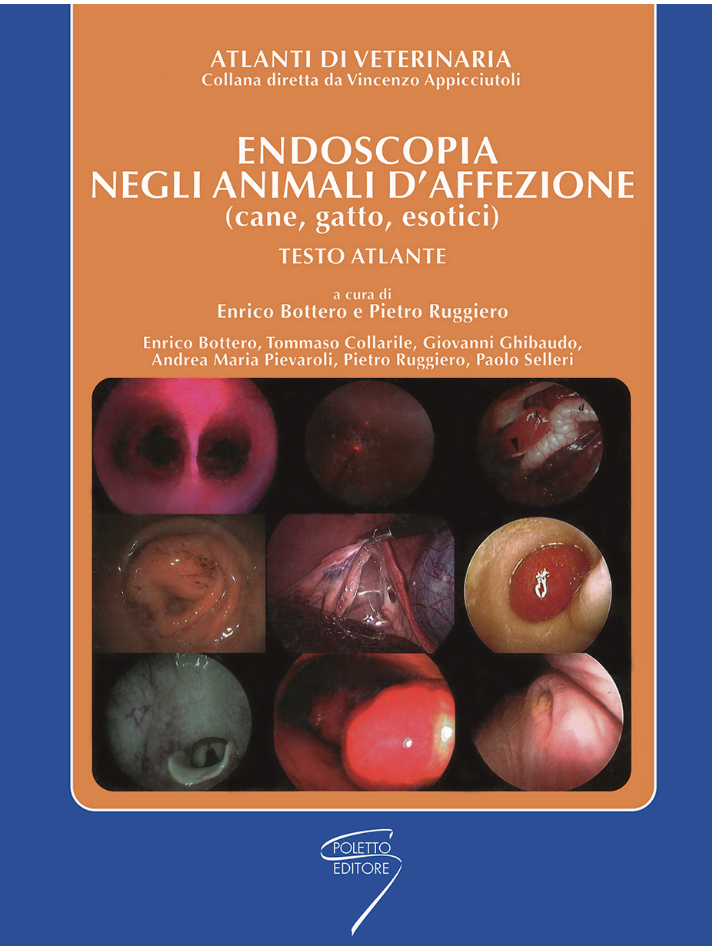Copertina del libro Endoscopia negli animali d’affezione